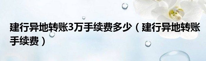 建行贵金属交易手续费(建行贵金属交易手续费怎么算)